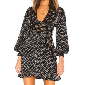 FREE PEOPLE WONDERLAND MINI DRESS